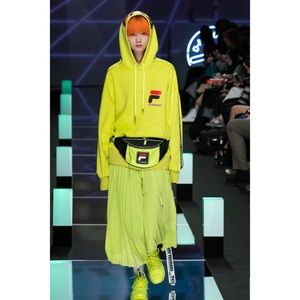 [Fila x D-Antidote] Hoodie Sweat in Neon